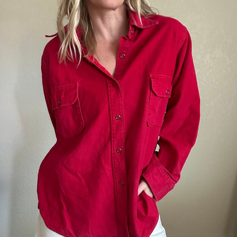 Vintage Woolrich Red Flannel